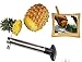 Statko Stainless Steel Pineapple Slicer, Peeler and Corer (See Notice Below)
