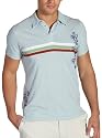 Vintage Red Men's Laguna Beach Slub Jersey Polo