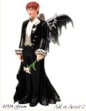 Groom Ornament Nene Thomas Fairy Art Work in Poly Stone