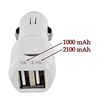 PowerDigital Ultra Compact High Output Dual USB Car Charger - Ideal for Charging iPad, iPad 2, iPad 3, iPhone, HTC, Droid, GPS, Smart Phones,Tablets and USB Powered Devices