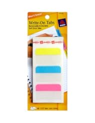 Office Product: Avery Write-On Tabs, 1.75 Inches, 48 Tabs (16143) - Avery