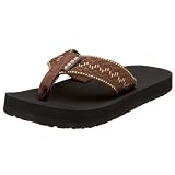 Reef Men's Contour Smoothy Sandal,Brown/Tan,6 M US