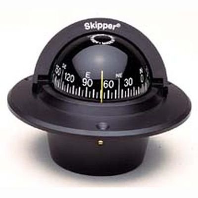 SportingGoods: Skipper Ii Compass  265 5100416    Type. Flush Mount   Type. Front   2 5/8in.. 2 5/8in.   Cardº. 5º   Bearing. 0º   Black. Black