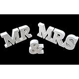 Generic Mr and Mrs Wooden Letters Wedding Decoration/Present