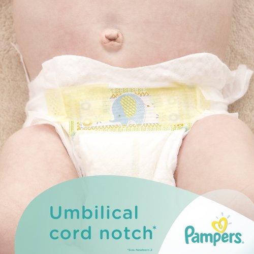 Pampers Swaddlers Sensitive Diapers, Size N, 80 Count Baby Toddler Diapering
