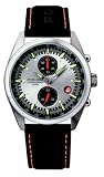 Police Sail Gents canvas black strap and silver dial Watch