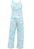 Bedhead Sky Pineapple Pique Cotton Corset Pajama - Final Sale!