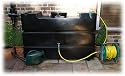 RainCatcher System 2 700L Rainwater Harvesting System Black