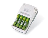 Ansmann Basic 4 plus Steckladeger&auml;t weiss