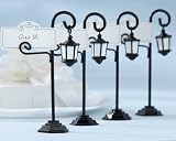 “Bourbon Street” Streetlight Place Card Holder with Coordinating Place Cards  – Baby Shower Gifts & Wedding Favors