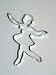 Ballerina cookie cutter ballet dancing dancer skater