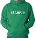 Men's (Unisex) Kelly Green Hoodie by Jerzees : Slainte - Cheers (in Irish) St Patricks Day