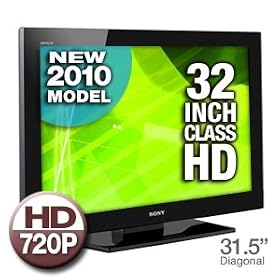 Sony BRAVIA BX 300 Series 32-Inch LCD TV, Black by