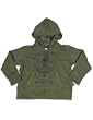 Alpha Industries - Boys Long Sleeve Zip Hoodie Sweatshirt Jacket, Olive