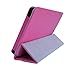 HappyZone PU Leather Case Cover with Build In Stand For Insignia Flex 7-INCH Tablet (Model NS-15AT07), Hot Pink