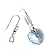 2 pcs Rhodium .925 Sterling Silver Cz Ear Hook Dangle Pinch Bead Clasp/Findings/Bright