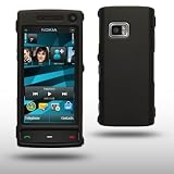 NOKIA X6 BLACK RUBBERISED HARD HYBRID CASE BY CELLAPOD