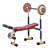 Redmon Fun and Fitness Exercise Equipment for Kids - Weight Bench Set