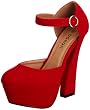 Odeon Women's Morag Ankle Strap Heels