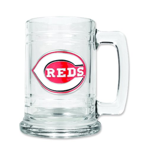 MLB Cincinnati Reds Glass Tankard 15oz