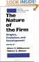 The Nature of the Firm: Origins, Evolution, and Development