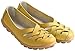 Fangsto Women's Cowhide Leather Loafers Flats Sandals Slip-On
