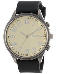 Dickies Unisex DW533SL-BK Sharpshooter Rubber Watch