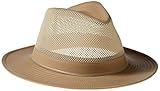 UPC 762029049261 product image for Henschel Men's Hiker Crushable UPF 50 Mesh Breezer Hat, Khaki, Medium | upcitemdb.com
