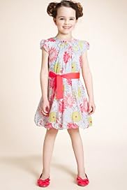 Autograph Pure Cotton Floral Bubble Dress