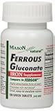Mason Vitamins  Iron Ferrous Gluconate 240Mg Tablets, 100 Count Bottle  (Pack of 3)