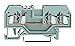 WAGO, 0282-0907, DIN Rail Mount Terminal Block, 2 Positions, 24 AWG, 10 AWG, 6 mm?, Clamp, 41 A