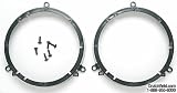 Honda/Acura Brackets 5-1/4 & 6-1/2 speaker adapter plates, for select 2001-up models