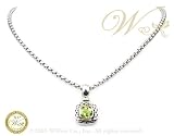 WILLOW XPRESS: *DESIGNER INSPIRED PERIDOT PENDANT NECKLACE*