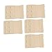 5 Pcs Fleshcolor 3 x 2 Hooks Bra Extender Hook w Eye Tape