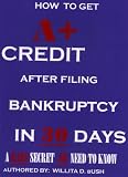 How to Get A+ Credit After Filing Bankruptcy In 30 Days (Guaranteed! A Little Known Secret You Need To Know)
