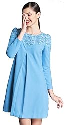 Spring 2015 Wool Lace General Print  Dress