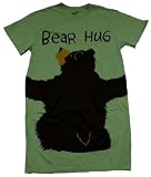 Bear Hug Black Bear Nightshirt Lazy One Apparel