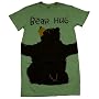Bear Hug Black Bear Nightshirt Lazy One Apparel