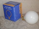 IMAGE OF 25-watt G25 Bath and Vanity Globe Bulb, White