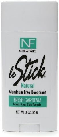 Nature De France le Stick Natural aluminium Deodorant Fresh Gardenia - 3 Oz, 4