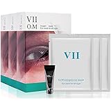 VIIcode O2M Oxygen Eye Mask for Puffiness Wrinkles Dark Circles Anti Aging Eye Pads Gift Box Set 6 Pads/Box 3 Boxes for a Course of Treatment-- BUY 2 set GET 1 Box Eye Mask