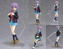 The Melancholy of Haruhi Suzumiya Yuki Nagato Non-Scale Figma PVC Action Figure