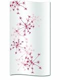 Kela Duschvorhang Snowflake Polyester 180 x 200 cm