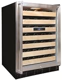 Built-In Undercounter Refrigerators:Vinotemp VT-50SBW Butler Bottle Wine Cooler Refrigerator,
