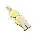 14K Two Tone Gold Designer Boy Charm