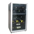 Haier HVZ035ABS 35-Bottle Capacity Extra large Wine Cellar, Black
