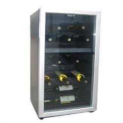 Haier HVZ035ABS 35-Bottle Capacity Extra large Wine Cellar, Black