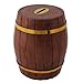 Craft Art India Handcrafted Wooden Barrel Shape Money Bank /Piggy bank / Coin Box RS.620.00