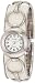 Pedre Women's 3313SX Silver-Tone with White Horse Bit Bangle Watch
