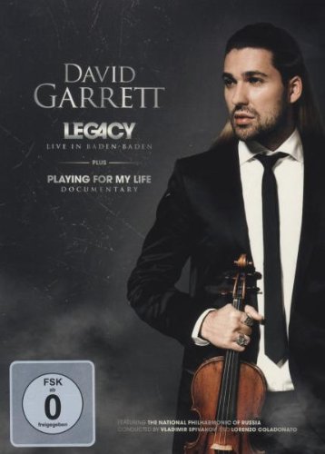 Produkt-Bild: David Garrett - Legacy: Live In Baden Baden [Limited Digipack Edition]